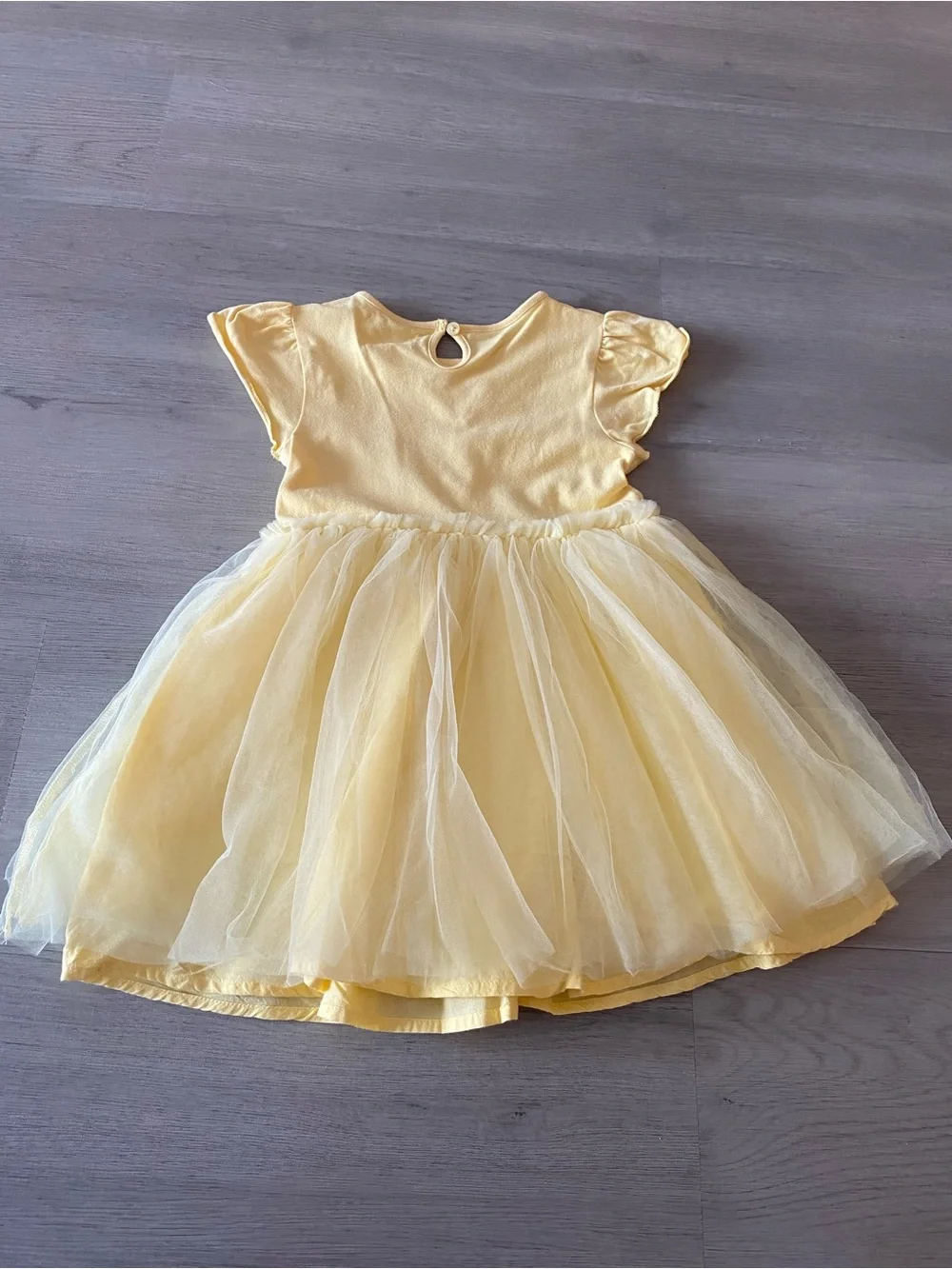 Yellow Tulle Dance Dress for Kids - Soft Tulle Skirt